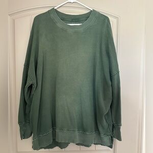 Aerie Sage Green Crewneck